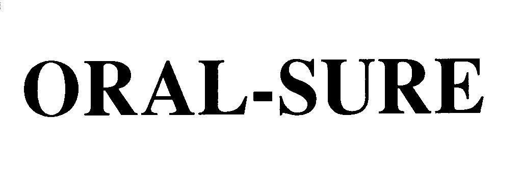 Mẫu nhãn hiệu ORAL - SURE