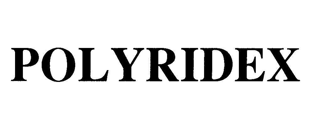 Mẫu nhãn hiệu POLYRIDEX
