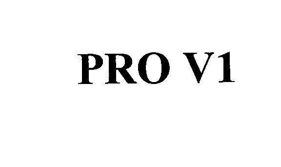 Mẫu nhãn hiệu PRO V1