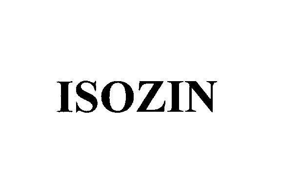 Mẫu nhãn hiệu ISOZIN