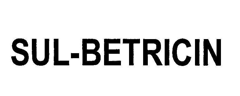 Mẫu nhãn hiệu SUL-BETRICIN