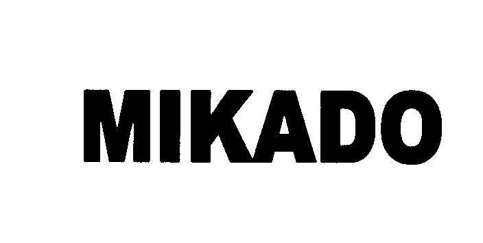 Mẫu nhãn hiệu MIKADO