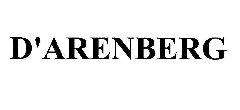 Mẫu nhãn hiệu D'ARENBERG