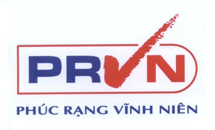 Mẫu nhãn hiệu PRVN Phúc Rạng Vĩnh Niên