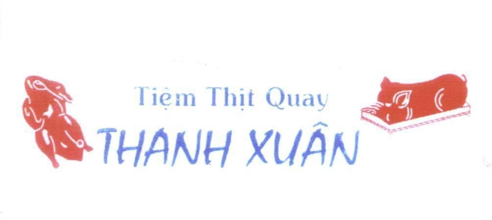 Mẫu nhãn hiệu Tiệm thịt quay Thanh Xuân