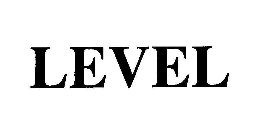 Mẫu nhãn hiệu LEVEL