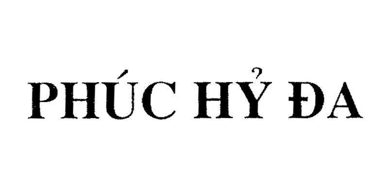 Mẫu nhãn hiệu Phúc hỷ đa