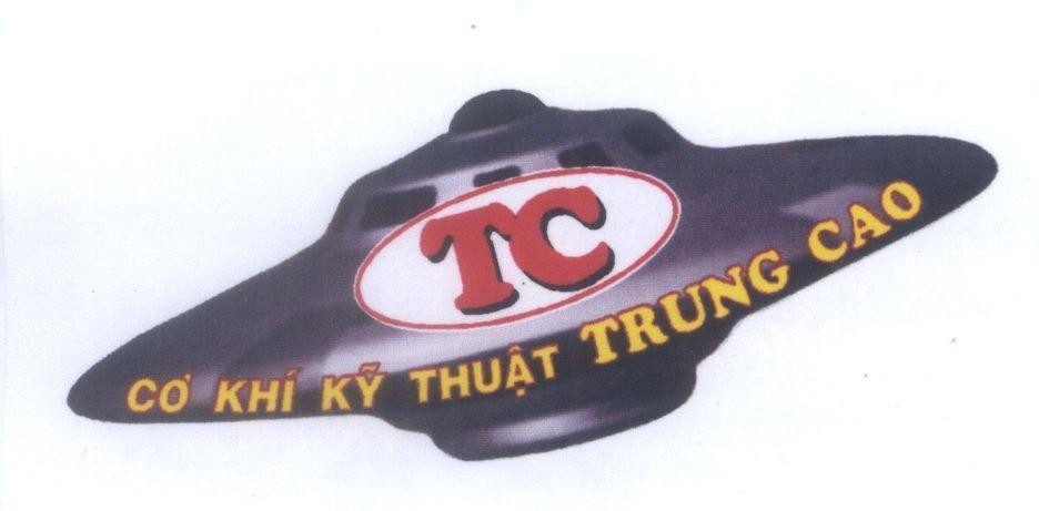 Mẫu nhãn hiệu TC Cơ khí kỹ thuật Trung Cao