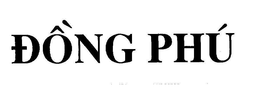 Mẫu nhãn hiệu Đồng Phú