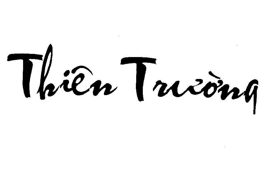Mẫu nhãn hiệu THIÊN TRƯờNG