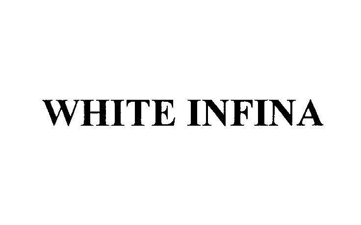 Mẫu nhãn hiệu WHITE INFINA