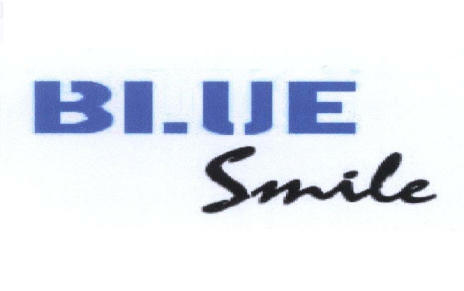 Mẫu nhãn hiệu BLUE SMILE