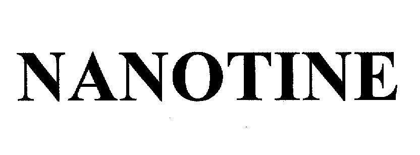 Mẫu nhãn hiệu NANOTINE