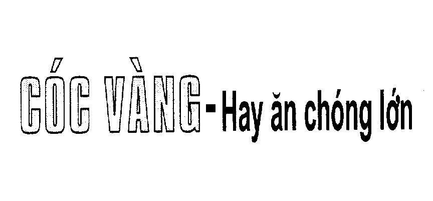 Mẫu nhãn hiệu Cóc Vàng - Hay ăn chóng lớn