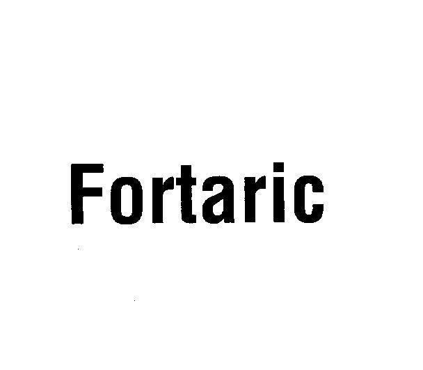 Mẫu nhãn hiệu FORTARIC