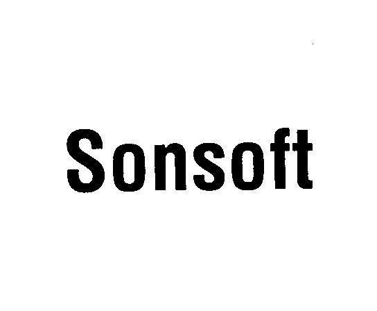 Mẫu nhãn hiệu SONSOFT