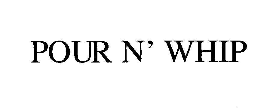 Mẫu nhãn hiệu POURN' WHIP