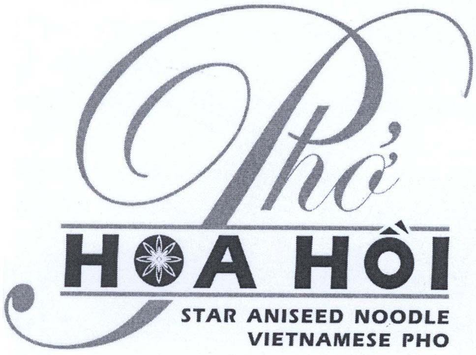 Mẫu nhãn hiệu Phở hoa hồi STAR ANISEED NOODLE VIETNAMESE PHO