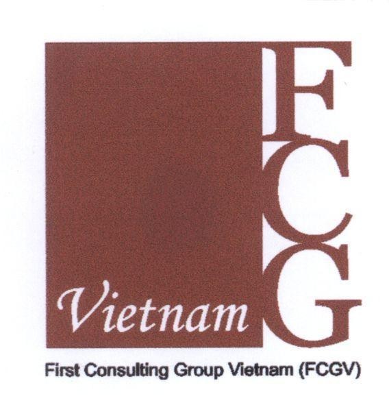 Mẫu nhãn hiệu FCG VIETNAM FIRST CONSULTING GROUP VIETNAM FCGV