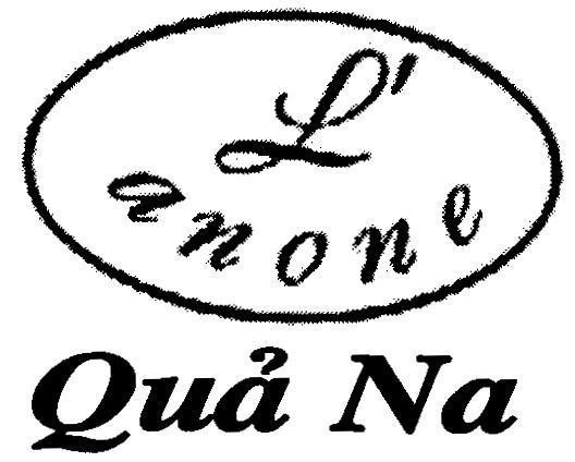 Mẫu nhãn hiệu L'ANONE quả na