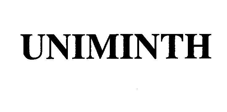 Mẫu nhãn hiệu UNIMINTH