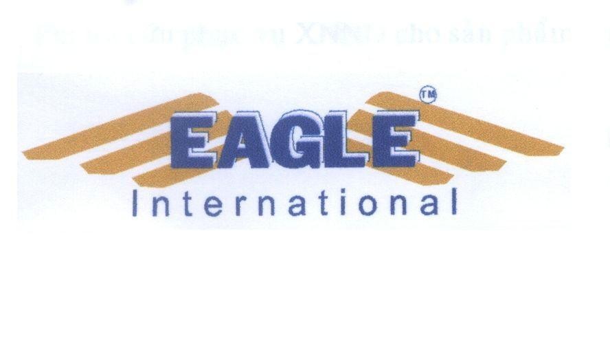 Mẫu nhãn hiệu EAGLE INTERNATIONAL
