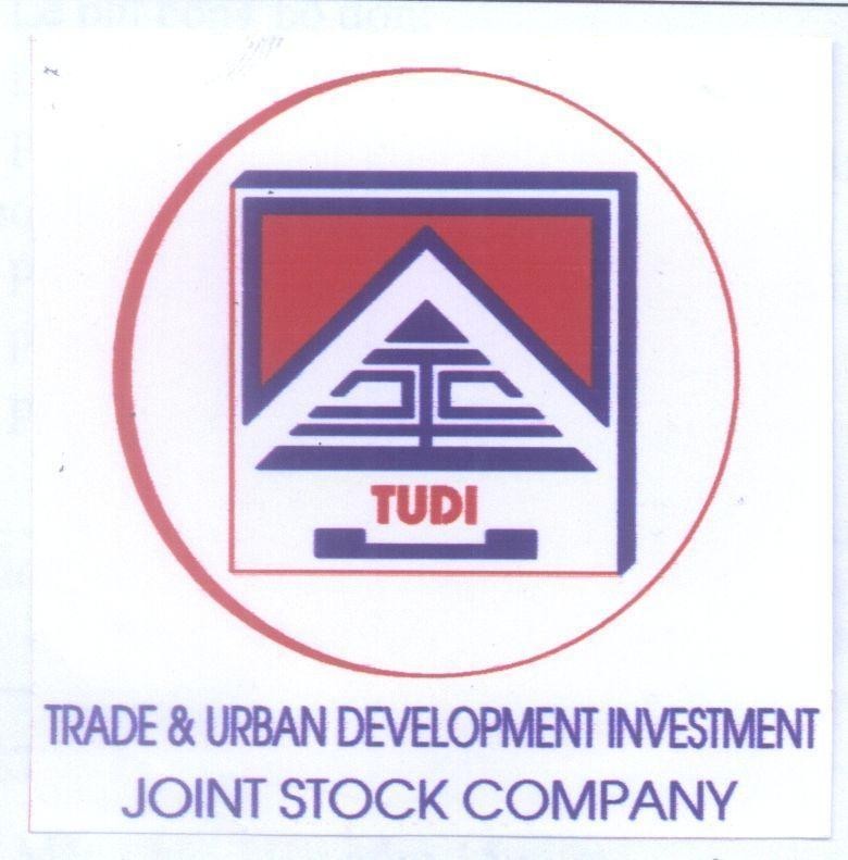 Mẫu nhãn hiệu TUDI TRADE & URBAN DEVELOPMENT INVESTMENT JOINT STOCK COMPANY