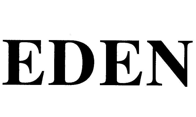 Mẫu nhãn hiệu EDEN