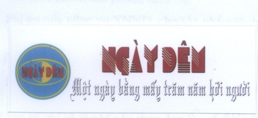 Mẫu nhãn hiệu Ngày đêm một ngày bằng mấy trăm năm hỡi người