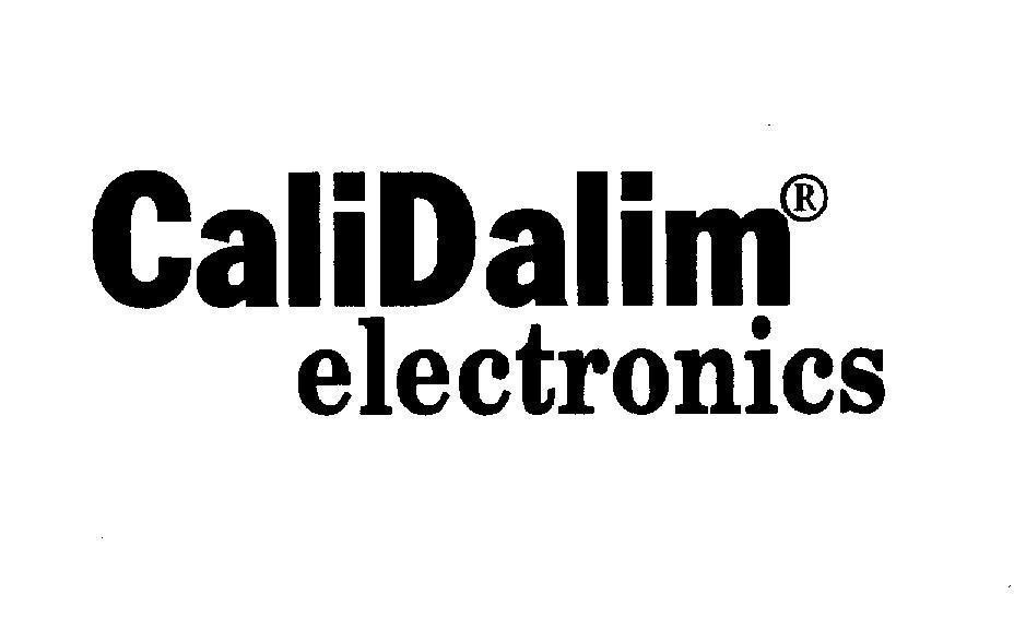 Mẫu nhãn hiệu CALIDALIM ELECTRONICS