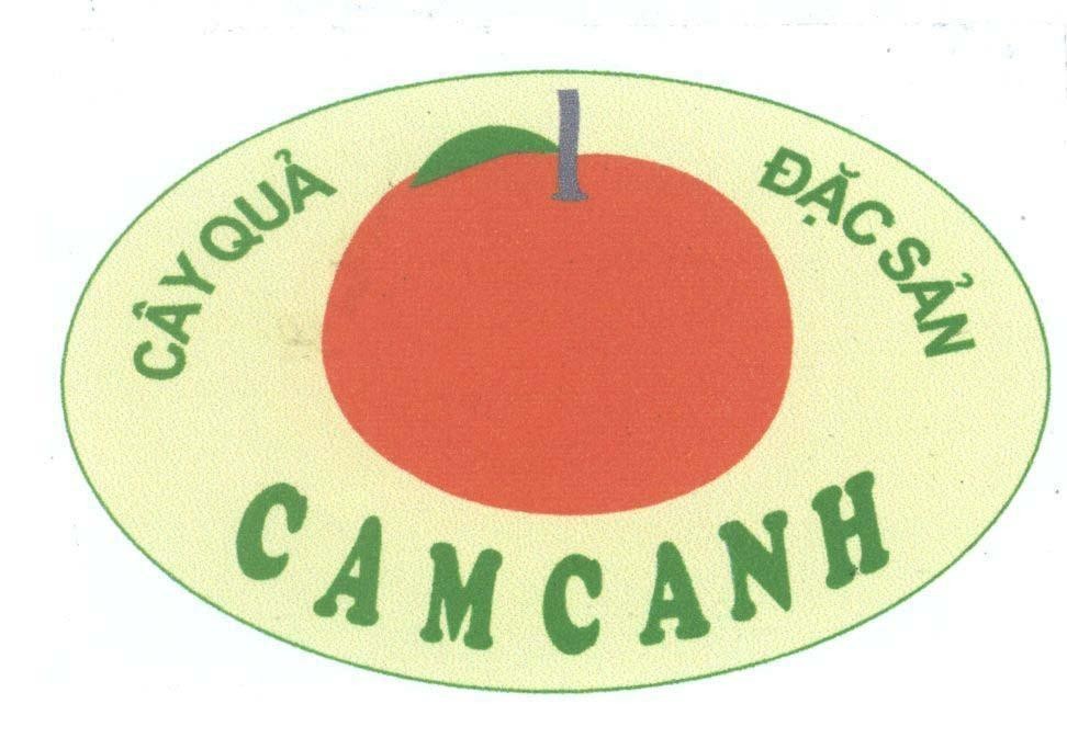 Mẫu nhãn hiệu Cây quả đặc sản Cam Canh