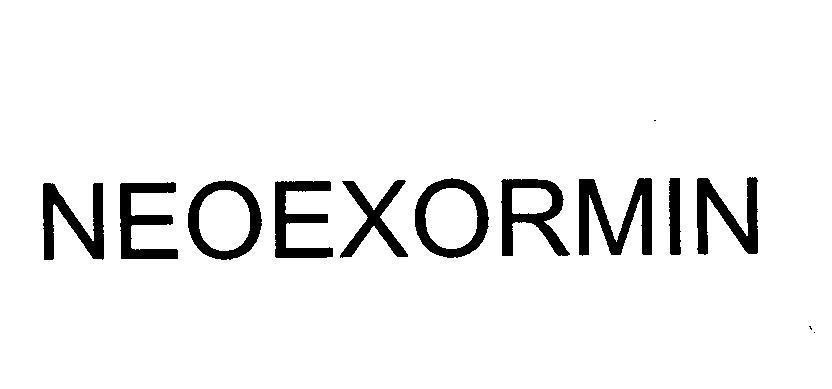 Mẫu nhãn hiệu NEOEXORMIN