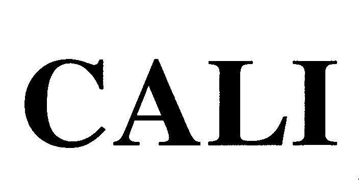 Mẫu nhãn hiệu CALI