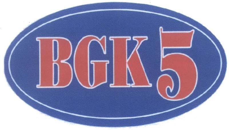 Mẫu nhãn hiệu BGK 5
