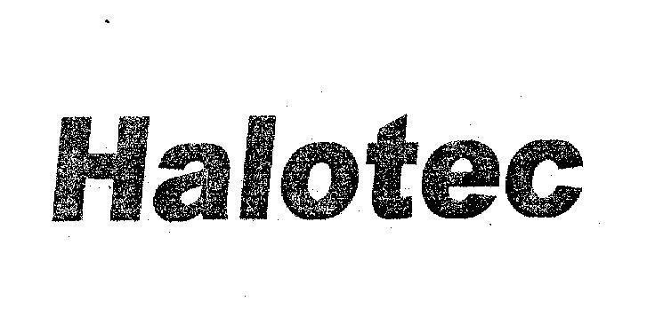 Mẫu nhãn hiệu HALOTEC