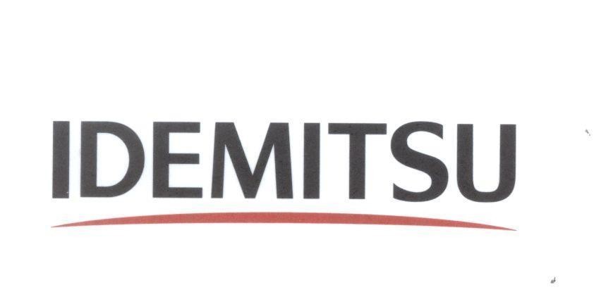 Mẫu nhãn hiệu IDEMITSU
