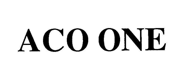 Mẫu nhãn hiệu ACO ONE
