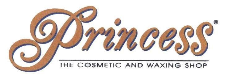 Mẫu nhãn hiệu PRINCESS THE COSMETIC AND WAXING SHOP