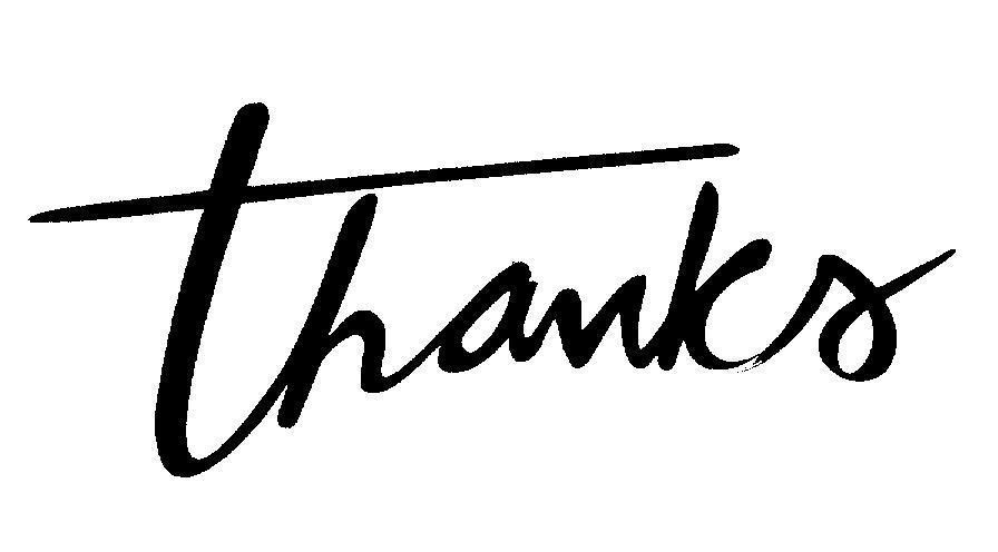 Mẫu nhãn hiệu THANKS