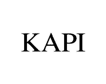 Mẫu nhãn hiệu KAPI