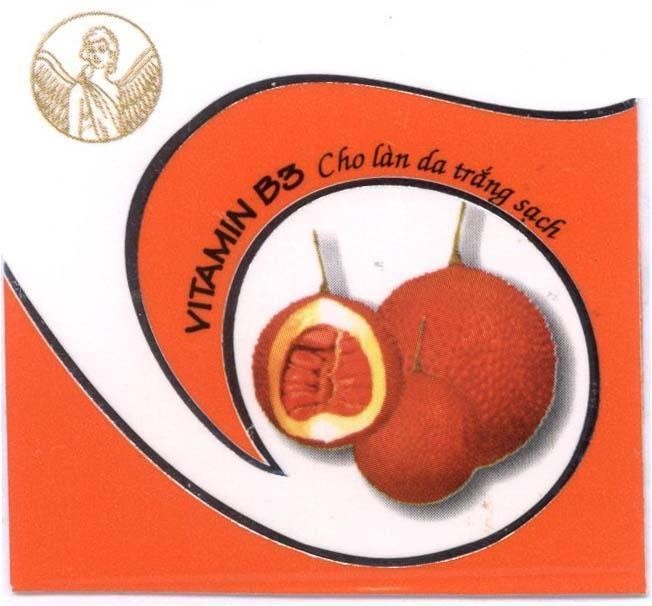 Mẫu nhãn hiệu VITAMIN B3 Cho làn da trắng sạch