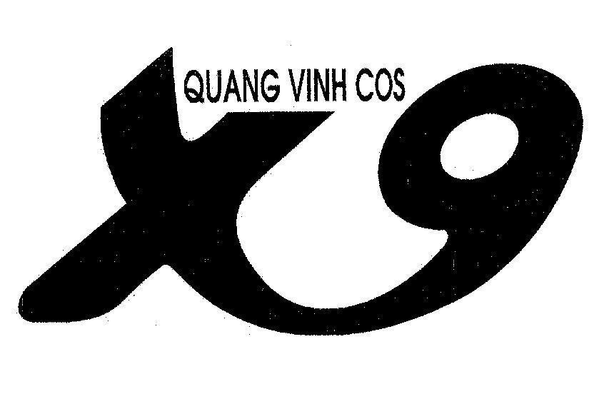 Mẫu nhãn hiệu QUANG VINH COS X9