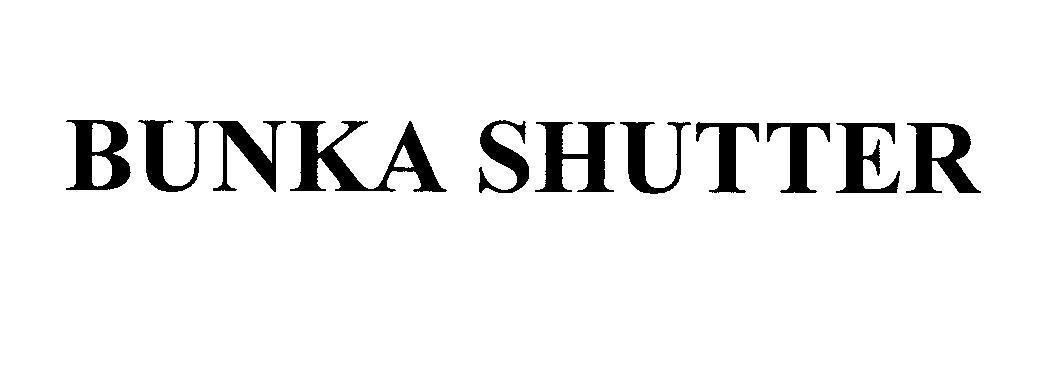 Mẫu nhãn hiệu BUNKA SHUTTER