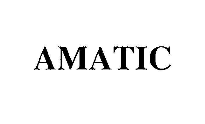 Mẫu nhãn hiệu AMATIC