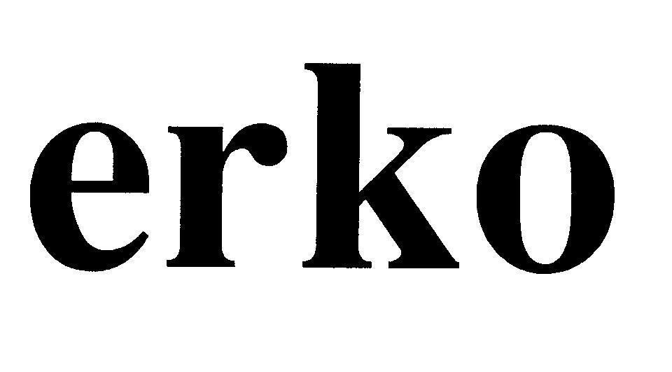 Mẫu nhãn hiệu ERKO