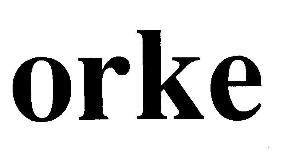 Mẫu nhãn hiệu orke