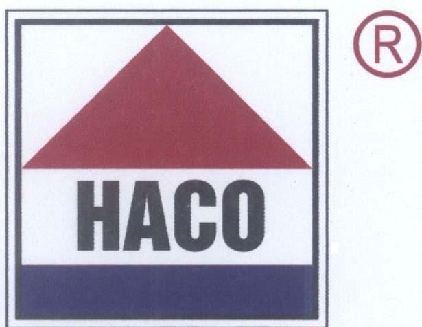 Mẫu nhãn hiệu HACO