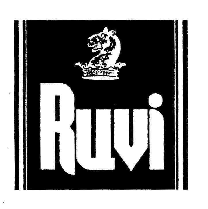 Mẫu nhãn hiệu RUVI