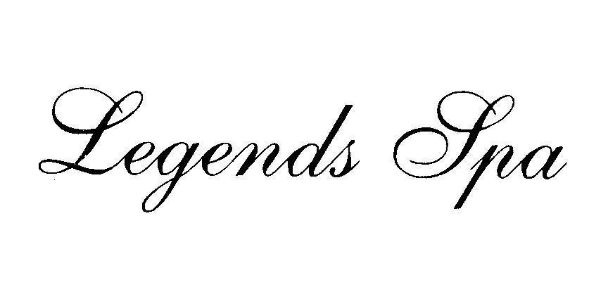 Mẫu nhãn hiệu LEGENDS SPA