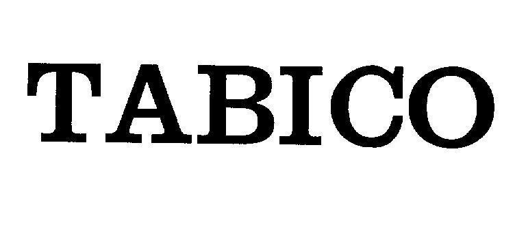 Mẫu nhãn hiệu TABICO